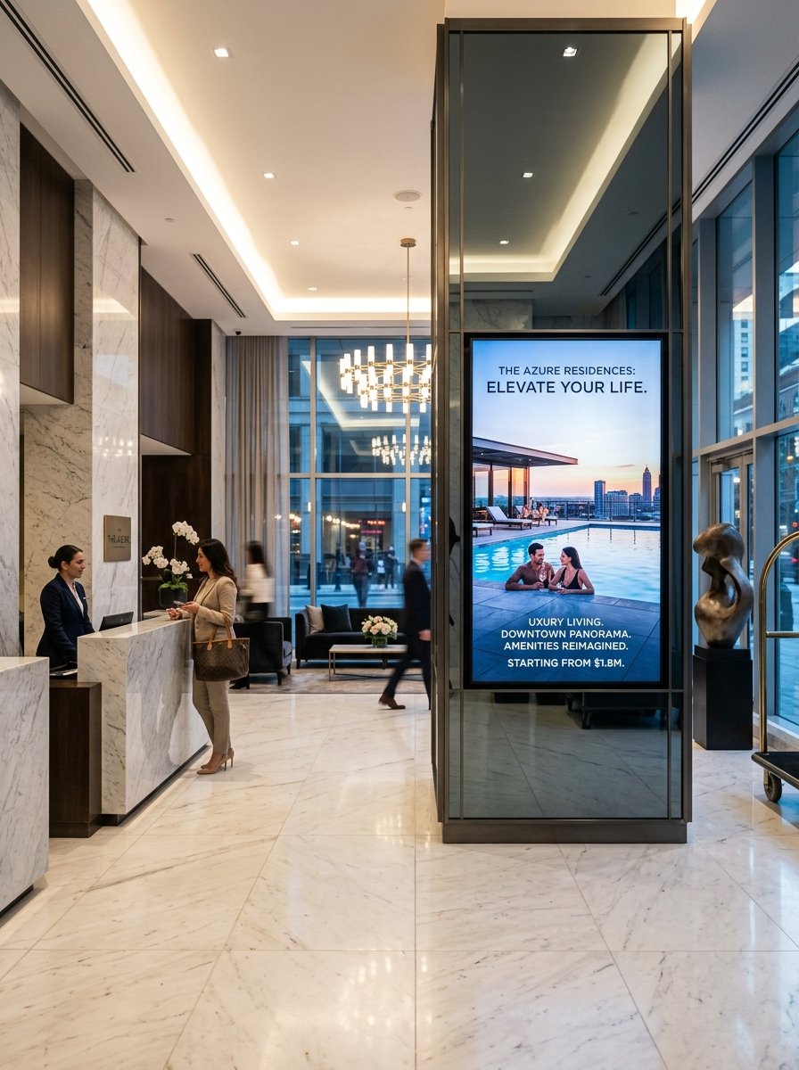 Apartment Advertising Screen