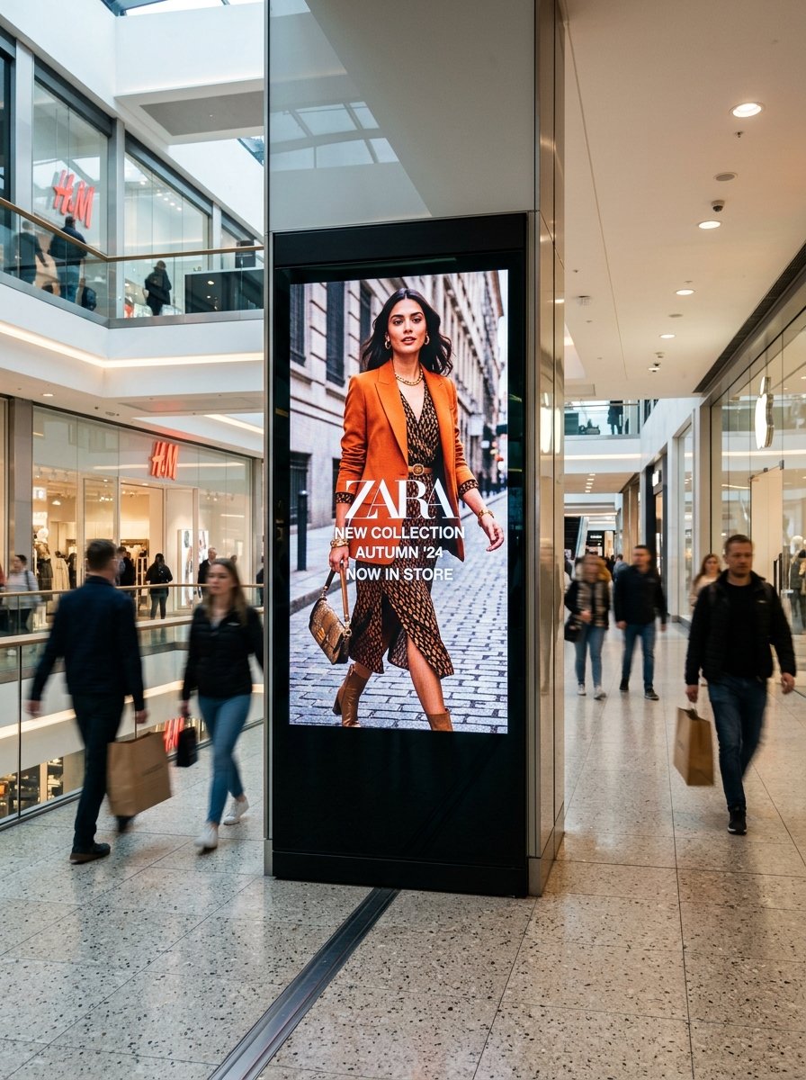 Mall Advertising Screen