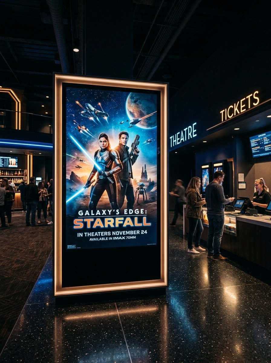 Theater Advertising Screen