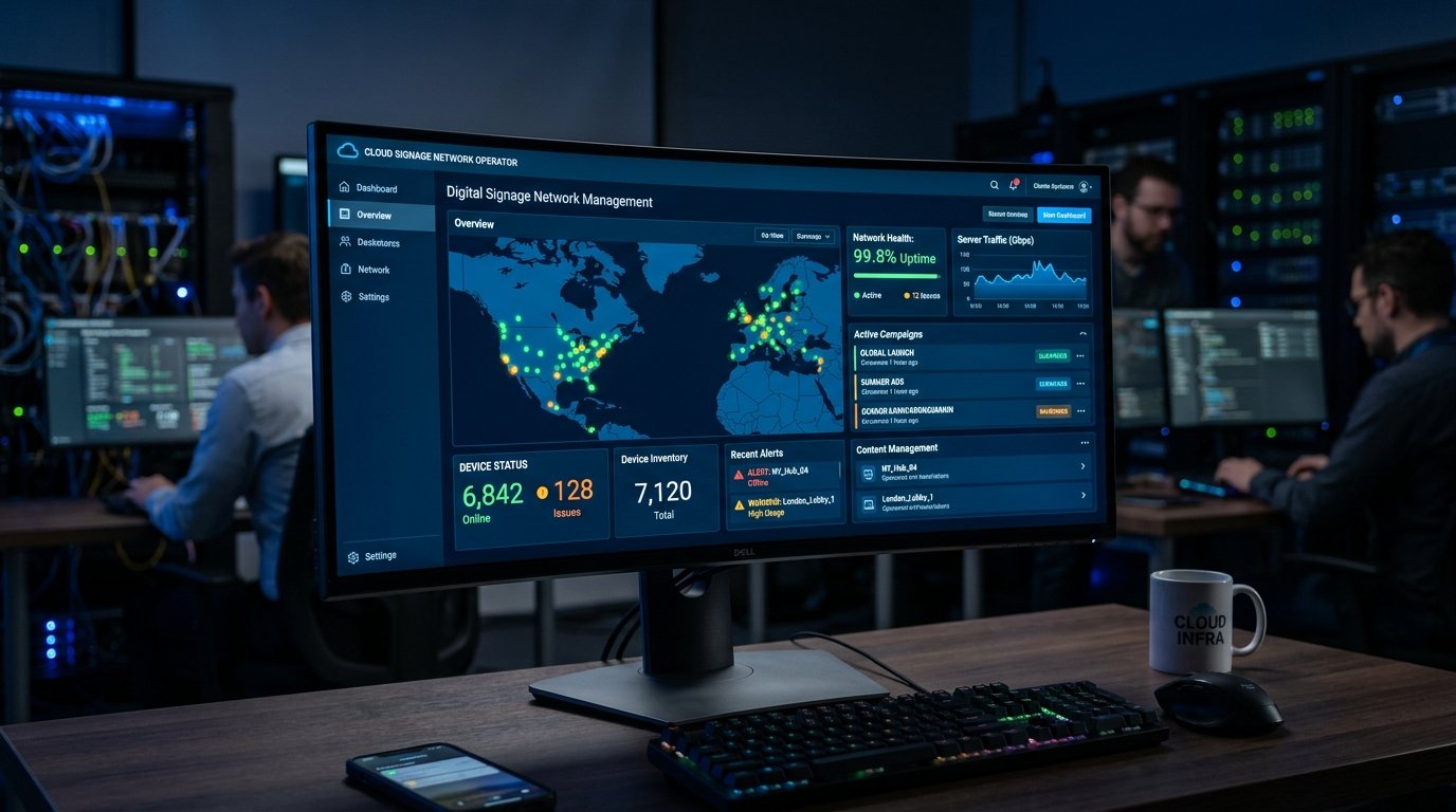 Managed Screen Network